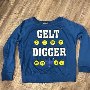 Hannukah holiday long sleeve shirt